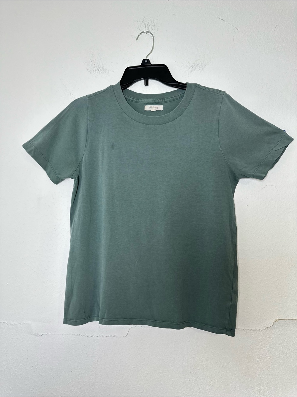 Madewell Women’s Small Short Sleeve Crew Tee in Sage Green